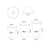 Custom Recyclable Plastic Cups with Dome Lids
