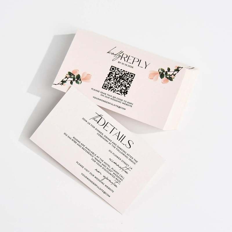 Wedding Enclosure Cards-SPU RacetopPrint
