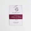 Wedding Invitation Belly Bands-SPU RacetopPrint