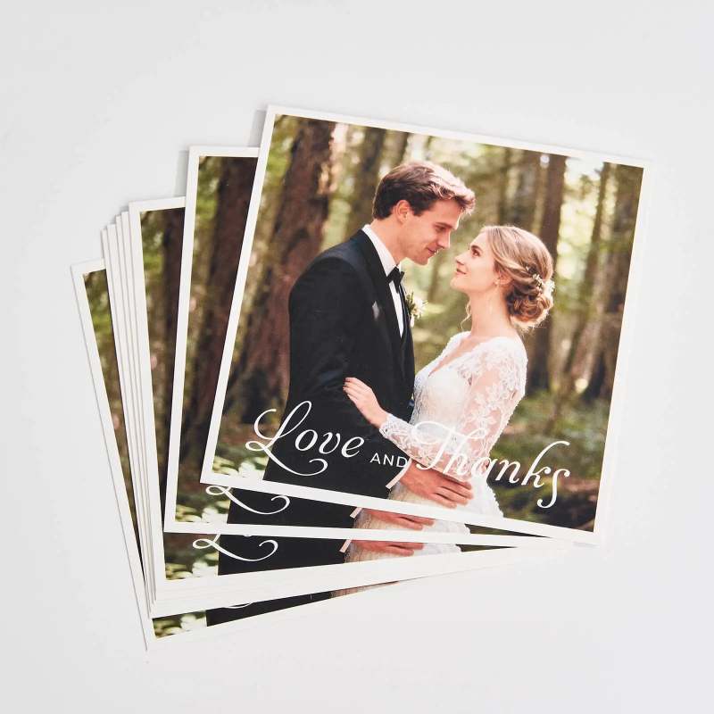 Wedding Thank You Cards-SPU RacetopPrint