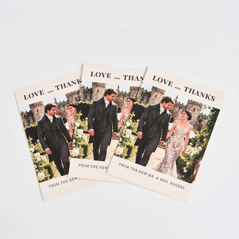Wedding Thank You Cards-SPU RacetopPrint
