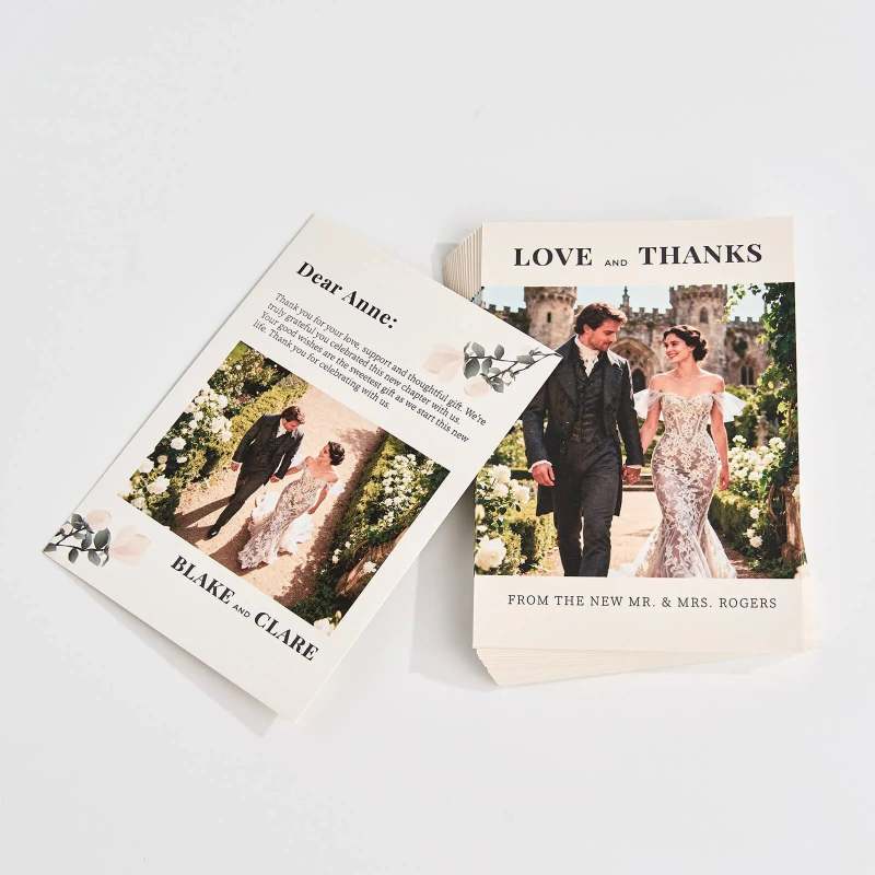 Wedding Thank You Cards-SPU RacetopPrint