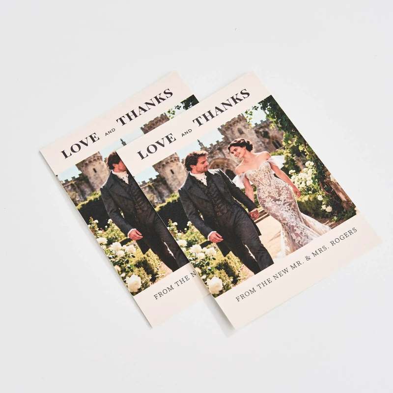 Wedding Thank You Cards-SPU RacetopPrint